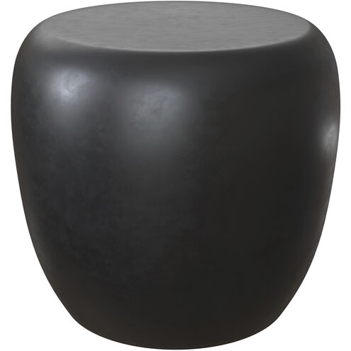 Iolite 21.75 X 21.5 inch Black Outdoor End Table